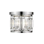 Z-lite Mersesse 3 Light Flush Mount, Chrome 6007F-CH. Fixed Price $314.99.