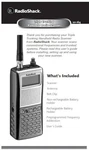 Radio Shack PRO-164 Jumbo Enlarged Instruction Operating Manual. Fixed Price $14.95.