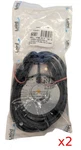 Lot Of New Laird Connectivity Chrome Plate GR8 91459 Mag Mount, 12'CABLE, Sma. Fixed Price $62.99.