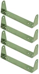 Lot Kalibur CB74 7.25" Brass Finish Radio Mounting Bracket Cobra Uniden. Fixed Price $39.95.