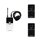 Retekess TT116 Uhf Tour Guide System Microphone Transmitter 2 Receivers Church. Fixed Price $149.98.