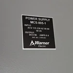 Warner Electric MCS-805-1 Power Supply MCS8051 90VDC Magnetic ER-1225 Brake. Fixed Price $320.00.