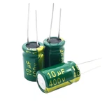 Yungui 10PCS 400V 10UF Aluminum Capacitors, High Frequency Industrial. Fixed Price $14.95.