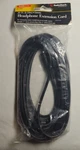 Radioshack Headphone Extension Cord 42-2562, 20-FT., 1/8"- New. Fixed Price $12.25.