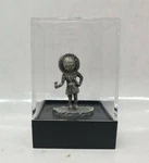 Pewter Figure Southwest Hopi Tawa Sun God Kachina 1 3/8" Native American Indian. Fixed Price $55.00.