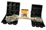 Delta T4759-CZFL Single Handle Floor Mount Tub Filler Trim With Shower. Fixed Price $1600.00.