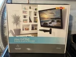 Omnimount Single Glass Swivel Wall Supports To 30 Lbs Wfshelf New. Fixed Price $28.00.