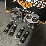 Jim Lifter Blocks & Big Axel Power Glide Tappets 2456-1 1984 Up Harley Evo. Fixed Price $699.00.