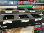 Icom BC-121N Radio Battery Charger, 6-UNIT Multi-charger AC-81A No Power Supply!. Fixed Price $99.99.