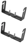2LOT Accessories Unlimited AUD402 Cb Radio Universal Mounting Bracket Adjustable. Fixed Price $37.95.