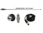 Crs 102" Cb Radio Antenna Combo Kit, Mount, Spring, 18' Coax Usa Made. Fixed Price $155.32.