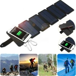 Portable Solar Mobile Phone Charger Panel Power Bank Waterproof Outdoor Camping. Fixed Price $23.99.