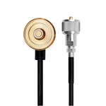 6M Black Coaxial Cable With Nmo Connector Perfect For Midland Antennas. Fixed Price $68.59.