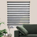 Blinds For Windows, Dual Layer Zebra Thermal & Light Filtering Roller Shades .... Fixed Price $59.26.
