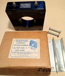 Weston Instruments 607 Current Transformer 1000/5 5VA 25-800HZ. Fixed Price $49.95.