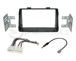 Radio Dash Kit Combo Standard 2DIN Satin Black + Wire Harness Antenna K49. Fixed Price $46.99.