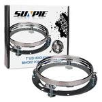 Sunpie 7 Inch Round Led Headlight Ring Mounting Bracket For Harley Motorcycles. Fixed Price $18.99.