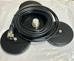 Hys Mobile Car/truck PL-259 Plug 8.8" Triangle Magnet Mount Base Coaxial Cable. Fixed Price $45.00.