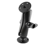 Mount Dual 2.25" Ball Round Plate Standard Length Arm Assembly RAM-D-101U. Fixed Price $155.49.