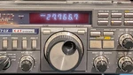 Yaesu FT-757GX, Working Nice Transceiver + Hand Microphone Power Cable. Fixed Price $355.00.