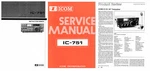 Icom IC-751 Instruction Manual + Service Review 32LB Paper. Fixed Price $34.95.