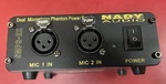 Nady Audio SMPS-2X Dual Phantom Power Supply For Condenser Microphones 48V. Fixed Price $40.00.