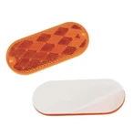 Peterson V480A Oblong 4.37 X1.875 Self Adhesive Amber Reflector ( 2 Pack). Fixed Price $11.65.
