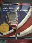 Astatic 636L American Flag Stars Stripes Cb Ham Radio Microphone 4 Pin. Fixed Price $39.21.