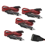 4X Cb Power Cord W/ 3-PIN Plug Cigarette Lighter Socket 4.9FT For Midland Galaxy. Fixed Price $27.99.