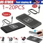 Car Wireless Charger Pad Fast Charging Non-slip Mat For Iphone Samsung Lot. Fixed Price $165.98.