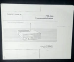 Radio Shack PRO-2006 Instruction Operating Manual 1990. Fixed Price $19.99.