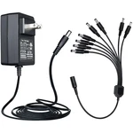 12V 3A Ac To Dc Switching Power Supply Adapter 8WAY Splitter Cable Fo. Fixed Price $18.49.