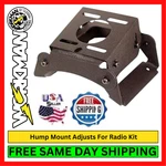 Workman HUM1 Universal Cb Radio Hump Mount Adjustable Steel Bracket 5X8 Tilt Kit. Fixed Price $22.95.