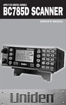 Uniden Bearcat BC785D Instructions Operating Manual User Guide Coil Bound. Fixed Price $19.95.
