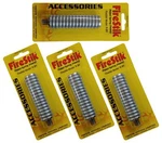 4 Lot Firestik R-3H Cb Radio Antenna Chrome Plated Steel Heavy Duty Springs. Fixed Price $64.95.