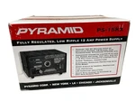 Pyramid PS-15KX 12A Regulated Power Supply 115VAC 60HZ 250 Wats. Fixed Price $74.99.