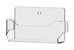 Business Gift Info Card Holder Single Pocket Wall Mount Clear Acrylic Qty 2. Fixed Price $12.99.