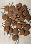 (25 Pcs.) Murata Ceramic Fm Filter SFE10.7 10.7MHZ 3-PIN New Nos. Fixed Price $7.00.