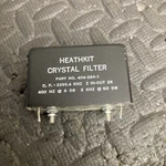 Heathkit Cw Crystal Filter 404-284-1 For HW-101 Radio /400 Hz. 6 Db/ Nice!. Fixed Price $50.00.