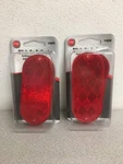Peterson Red Oblong 2 PACK(4 Reflectors). Fixed Price $9.79.