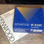 Kenwood Interface IF-232C Original Box Manual Ham Radio. Fixed Price $65.00.