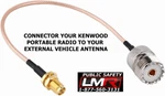 Kenwood TK-0801 External Antenna Adapter Sma F. Fixed Price $22.00.