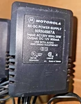 Motorola NRN4987A 12VDC (wall Wart Ps) Sale Is For 5 Ea. As Shown - Price Reduc. Fixed Price $42.00.