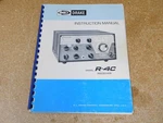 Drake R-4C Receiver Manual Printed February 26 1973 W/ Schematics (original). Fixed Price $30.00.