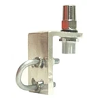 Pro Trucker Aluminum Mirror Mount With Standard 3/8" X 24 Threaded Brass SO-239. Fixed Price $18.95.