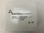 Samplex Power SEC-1212 Switch Mode Supply 10AMPS 13.8VDC. Fixed Price $144.24.