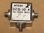 Anzac DCG-10-4 11DB Rf Directional Coupler 30-1000MHZ Sma(f) 5WATT Max Microwave. Fixed Price $49.95.