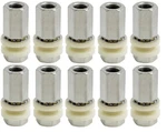 10 Lot Roadpro RP-301 Brass 3/8" X 24 Lug Terminal Type Cb Antenna Stud Mounts. Fixed Price $51.95.