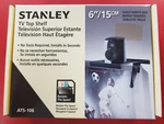 Stanley ATS-106 Small 6" Wide Tv Top Speaker Shelf. Fixed Price $10.00.