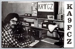 Vintage 1982 KA9FCZ Chris Hursta Olney Illinois Ham Radio Qsl Card A42. Fixed Price $13.95.